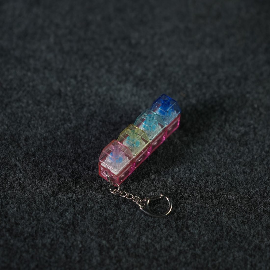 Crystal Rainbow Keychain